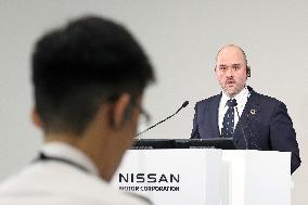 Press conference on the closure of Nissan Motor's Oppama Plant